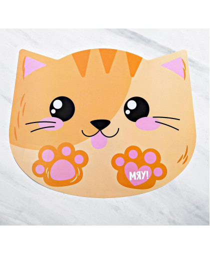 Коврик под миску Мяу 35*28см Пижон Коврик под миску Мяу 35*28см Пижон