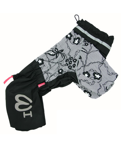 Дождевик для собак р18, спинка 36см Кружево черный для девочек Formydogs Дождевик для собак р18, спинка 36см Кружево черный для девочек Formydogs