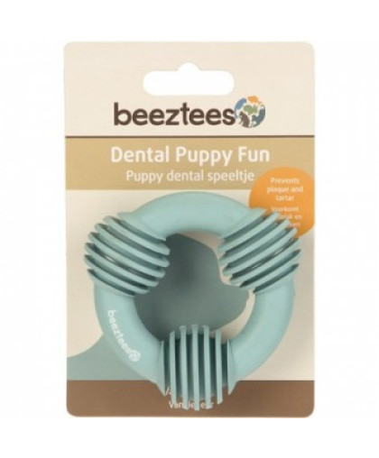 Игрушка для собак Кольцо с запахом мяты для ухода за зубами зеленое резина 8*5см Beeztees Игрушка для собак Кольцо с запахом мяты для ухода за зубами зеленое резина 8*5см Beeztees