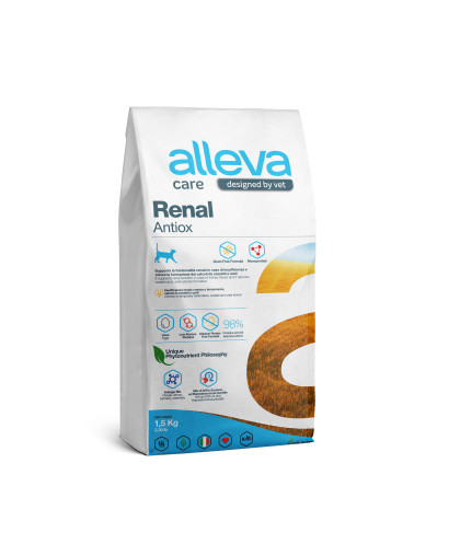Аллева/Alleva Care Cat Adult Renal-Antiox корм для кошек для поддержки функции почек 1,5кг Аллева/Alleva Care Cat Adult Renal-Antiox корм для кошек для поддержки функции почек 1,5кг
