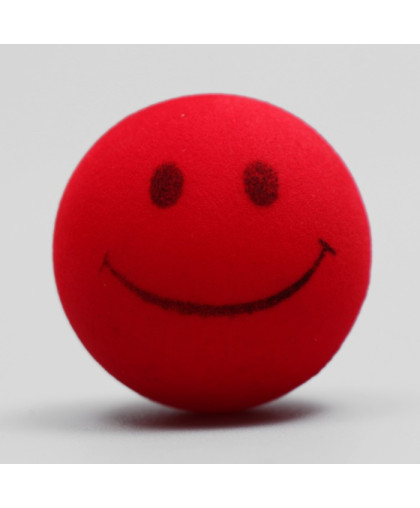 Игрушка для кошек Улыбка мяч бархатный с пищалкой красный Пижон Игрушка для кошек Улыбка мяч бархатный с пищалкой красный Пижон