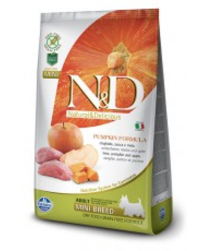 Фармина/Farmina N&D корм для собак мелких пород Кабан с яблоком и тыквой 800гр Фармина/Farmina N&D корм для собак мелких пород Кабан с яблоком и тыквой 800гр