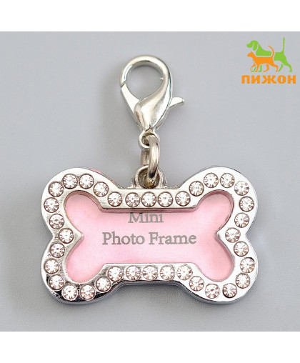 Адресник под записку Косточка малый 3,2*2см Пижон Адресник под записку Косточка малый 3,2*2см Пижон