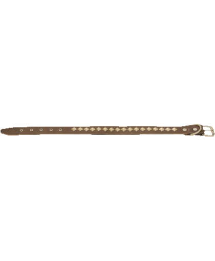 Ошейник кож. 35мм-45-57см (подкл.+укр.) Зооник Ошейник кож. 35мм-45-57см (подкл.+укр.) Зооник