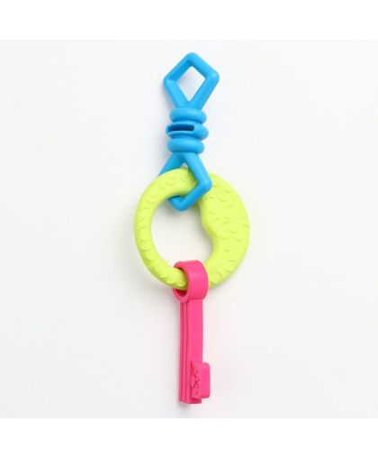 Игрушка для собак Всегда вместе жевательная TPR конфета/круг/ключ 18,5см Пижон Игрушка для собак Всегда вместе жевательная TPR конфета/круг/ключ 18,5см Пижон