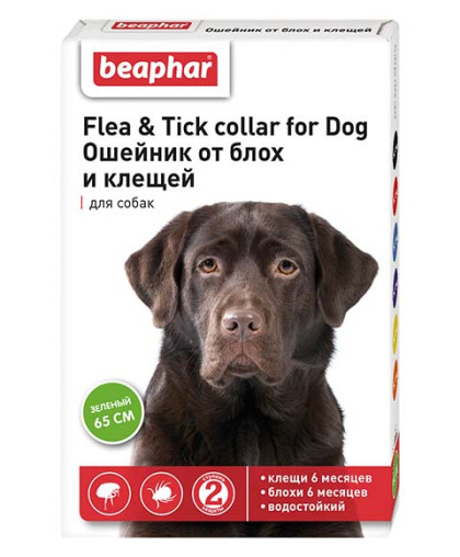 Беафар ошейник для собак зеленый *12 Беафар ошейник для собак зеленый *12