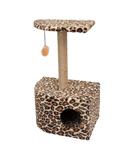  Когтеточка Дом угловой мех  35*47*29см (СА)