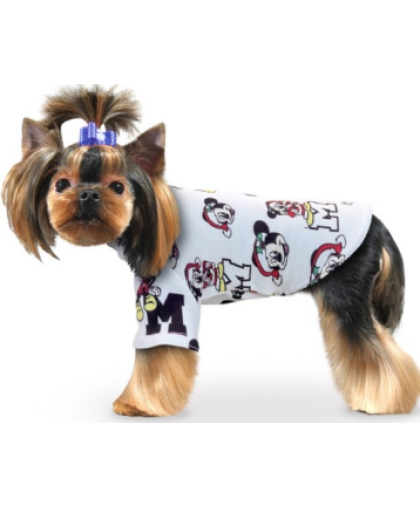  Футболка Микки р.M спинка  25-28см ZooTrend