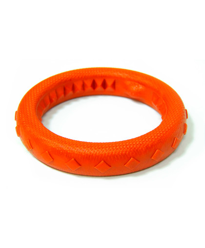 Игрушка для собак Кольцо плавающее среднее 17см оранжевая Зооник Игрушка для собак Кольцо плавающее среднее 17см оранжевая Зооник