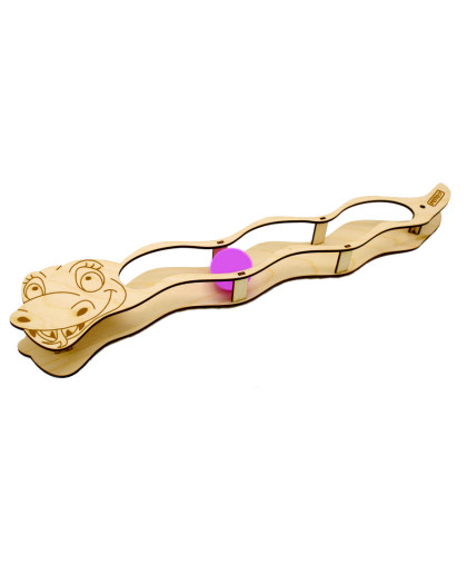 Игрушка для кошек трек Змейка с шариками 50*10*3,6см Госи/GoSi Игрушка для кошек трек Змейка с шариками 50*10*3,6см Госи/GoSi