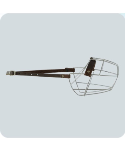 Намордник метал №4 (Нем.овчарка, восточно-европейская) Зооник Намордник метал №4 (Нем.овчарка, восточно-европейская) Зооник