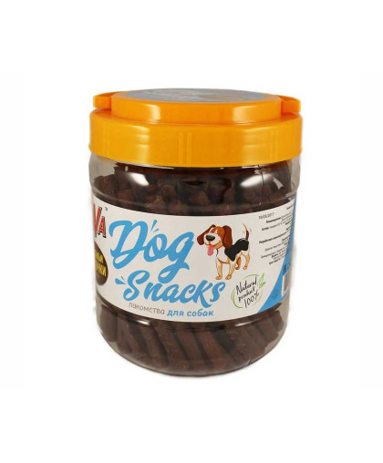 Брава/BraVa лакомства для собак сушеные ломтики из Говядины 700гр Брава/BraVa лакомства для собак сушеные ломтики из Говядины 700гр