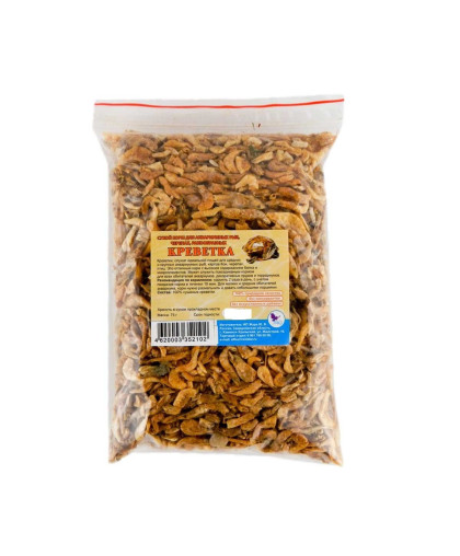 Эльф корм для водных черепах Креветка тушка 75гр Эльф корм для водных черепах Креветка тушка 75гр