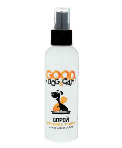 Гуд Кэт/Дог спрей "Приучение к туалету 150мл*15 Гуд Кэт/Дог спрей "Приучение к туалету 150мл*15