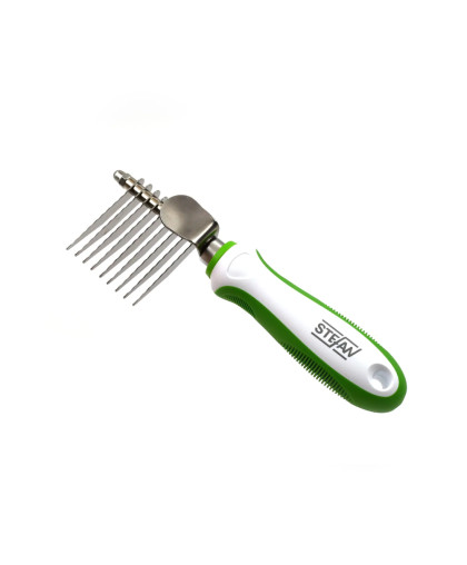 Колтунорез боковой прямой 9 лезвий для груминга животных размер 190*68*27мм GKLS9 Штефан/Stefan Колтунорез боковой прямой 9 лезвий для груминга животных размер 190*68*27мм GKLS9 Штефан/Stefan