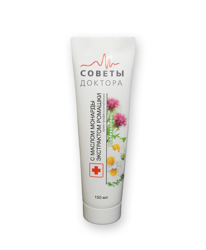 Советы Доктора крем с маслом монарды и экстрактом ромашки 150мл*10 Советы Доктора крем с маслом монарды и экстрактом ромашки 150мл*10