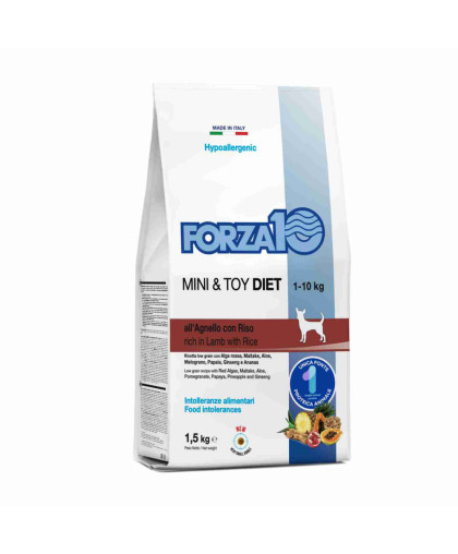 Форца10/Forza10 Diet корм для собак мелких пород Ягненок/рис 1,5кг Форца10/Forza10 Diet корм для собак мелких пород Ягненок/рис 1,5кг
