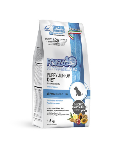 Форца10/Forza10 Diet корм для щенков Рыба 1,5кг Форца10/Forza10 Diet корм для щенков Рыба 1,5кг