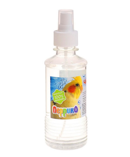 Средство для купания птиц Чистые перышки спрей 200мл Перрико Средство для купания птиц Чистые перышки спрей 200мл Перрико
