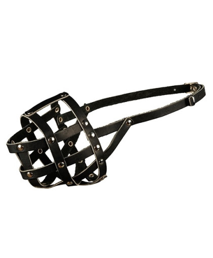 Намордник кожаный №2 овчарка, эрдельтерьер, лайка Каскад Намордник кожаный №2 овчарка, эрдельтерьер, лайка Каскад