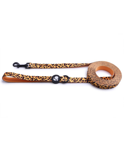 Поводок для собак LionPets с рисунком из полиэстера рL ширина 2.5см, длина 1,5м LION Поводок для собак LionPets с рисунком из полиэстера рL ширина 2.5см, длина 1,5м LION