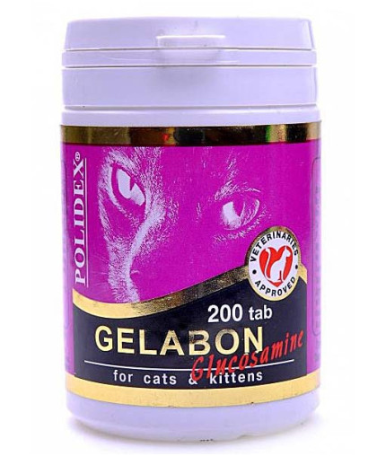 Полидекс 200 Гелабон  для кошек уп. 200 таб.*12