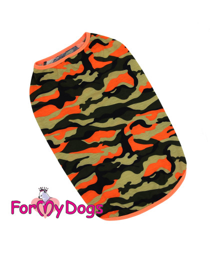 Майка для собак рB3, спинка 50см оранжевая Formydogs Майка для собак рB3, спинка 50см оранжевая Formydogs