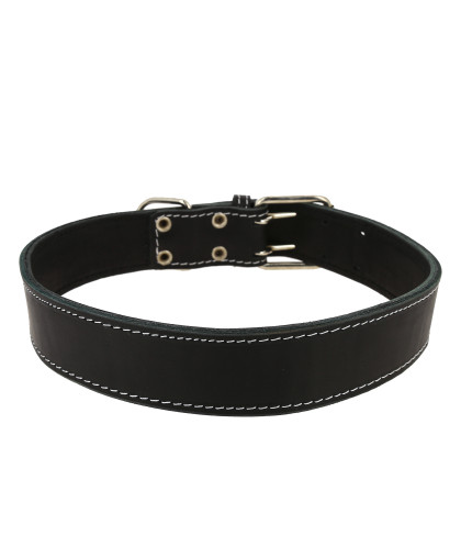 Ошейник кож. двойной 45мм 57-66см Каскад Ошейник кож. двойной 45мм 57-66см Каскад