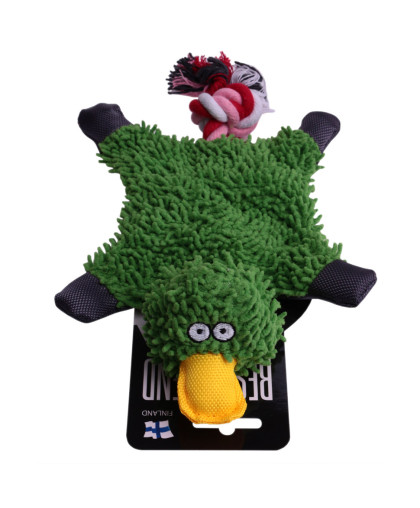  Игрушка для собак Утка-швабра  32*19см зеленая UT1030 LION