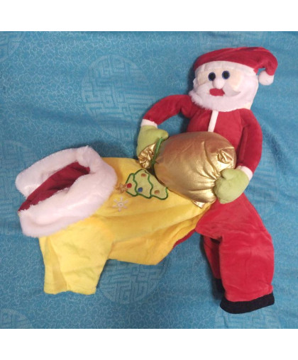  Костюм утепленный Новогодний подарок р.XXL, спинка  52см