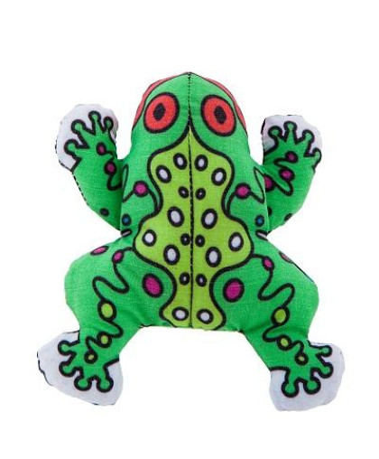 Игрушка для кошек с валерианой и кош. мятой Лягушка Антицарапки Игрушка для кошек с валерианой и кош. мятой Лягушка Антицарапки