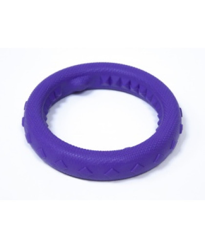 Игрушка для собак Кольцо плавающее среднее 17см фиолет Зооник Игрушка для собак Кольцо плавающее среднее 17см фиолет Зооник