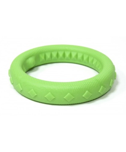 Игрушка для собак Кольцо плавающее среднее 17см салат Зооник Игрушка для собак Кольцо плавающее среднее 17см салат Зооник