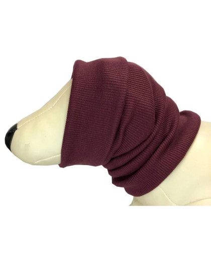 Капор для собак зимний рXS бордовый ОССО/ОSSO Капор для собак зимний рXS бордовый ОССО/ОSSO