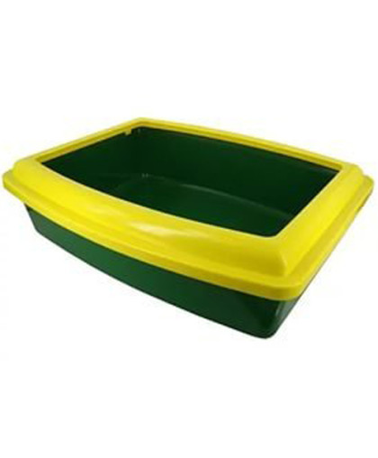 Туалет для кошек Вака глубокий с бортиком *10