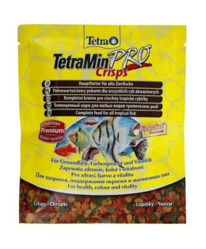  TetraMin Pro Crisps чипсы для тропических рыб  12 гр (саше)