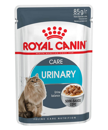  Роял Канин/Royal Canin пауч  85гр корм для кошек Уринари Кэа Профилактика диета при МКБ соус*12