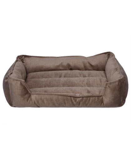  Лежанка Брукс в ассортименте оттенки коричневого  60*45*13см LION
