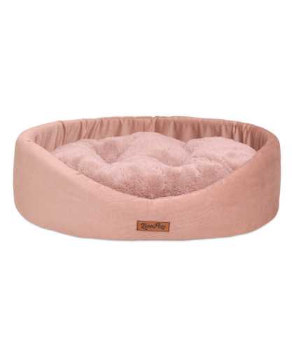 Лежанка Сиена 57*53*16см LM00120-2 светло-розовая LION Лежанка Сиена 57*53*16см LM00120-2 светло-розовая LION
