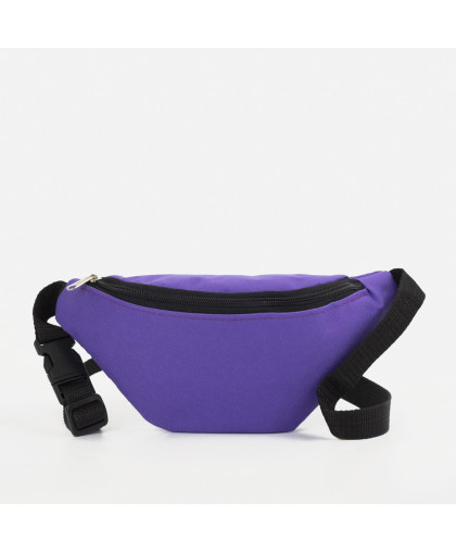 Сумка для лакомств поясная на молнии сиреневая Сумка для лакомств поясная на молнии сиреневая