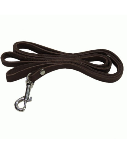  Поводок кож.8 мм/1сл.  *1,25м (СА)