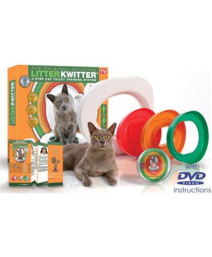 Система для приучения кошек к туалету Litter Kwitter ( в компл. DVD диск) LK Feed-Ex Система для приучения кошек к туалету Litter Kwitter ( в компл. DVD диск) LK Feed-Ex