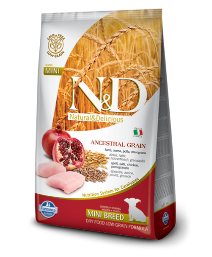 Фармина/Farmina N&D Анцестрал корм для щенков Starter Курица с гранатом 800гр Фармина/Farmina N&D Анцестрал корм для щенков Starter Курица с гранатом 800гр