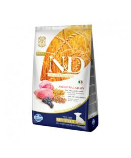 Фармина/Farmina N&D Анцестрал корм для щенков мелких пород Ягненок с черникой 800гр Фармина/Farmina N&D Анцестрал корм для щенков мелких пород Ягненок с черникой 800гр