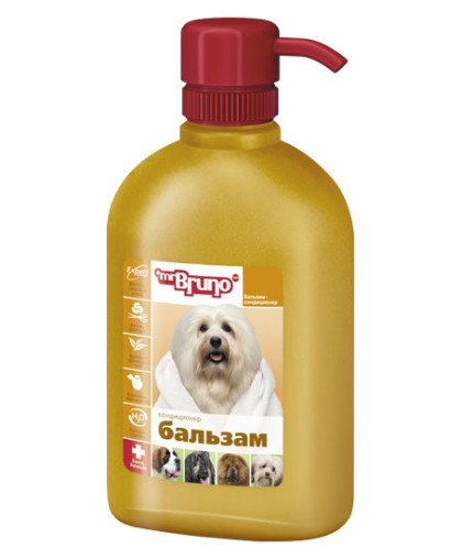 Бальзам-кондиционер Мистер Бруно для собак питание и блеск 350мл*6 Бальзам-кондиционер Мистер Бруно для собак питание и блеск 350мл*6
