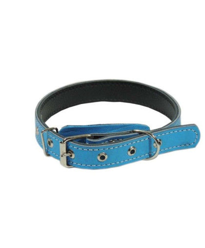 Ошейник кожа 25мм/59см 2 слоя цветной ZooMoDa Ошейник кожа 25мм/59см 2 слоя цветной ZooMoDa