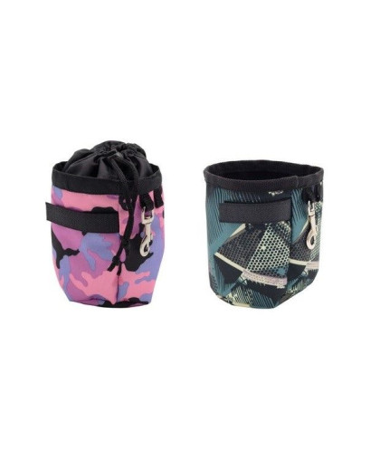 Сумка для лакомств Стакан 14*11см с карабином цвет в ассортименте Сумка для лакомств Стакан 14*11см с карабином цвет в ассортименте