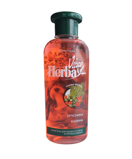 Шампунь Херба Вита/Herba Vitae для собак и кошек в период линьки 250мл*30 Шампунь Херба Вита/Herba Vitae для собак и кошек в период линьки 250мл*30