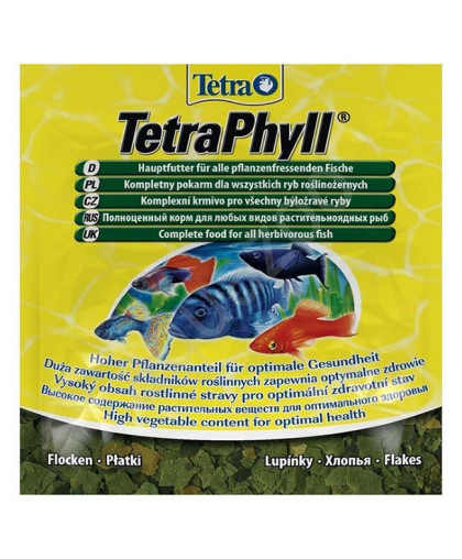  TetraPhyll раст.корм для всех видов рыб. хлопья  12 гр