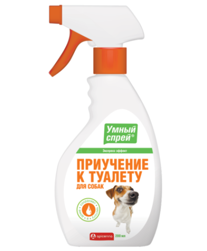  Приучение к туалету для собак Умный спрей  200мл*10